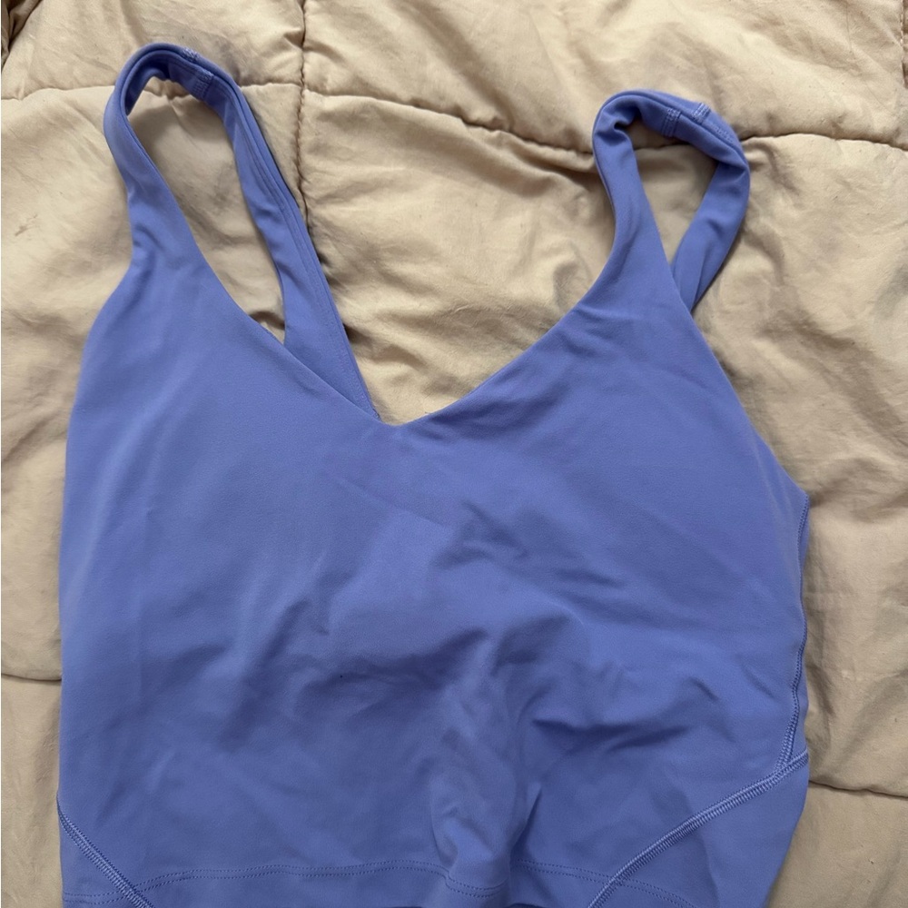 Purple align tanktop